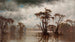 Scene of Bayou - Joseph Rusling Meeker — artwork view