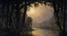 Bayou Teche, Louisiana - Joseph Rusling Meeker — artwork view