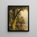 Florida Lowlands Painting - Joseph Rusling Meeker — framed artwork on a wall