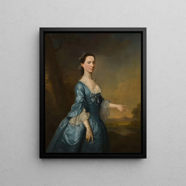 Joseph Samuel Webster - Portrait of Mrs Hannah Maria Edmunds Ne Offley.webp