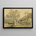 Point of Galle in Ceylon Sri Lanka - Joseph Selleny — framed artwork on a wall