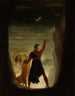 Prospero en Ariel uit Het Storm van Shakespeare - Joseph Severn — weergave van het kunstwerk