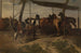 Paarden en ezels te huur - Joseph Stevens — weergave van het kunstwerk