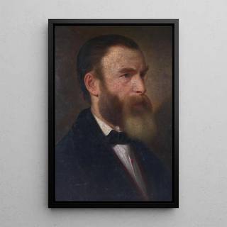 Joseph Weidner - Bildnis eines Herrn mit Vollbart.webp