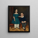 John en Louisa Stock - Joseph Whiting Stock — ingelijst kunstwerk aan de muur