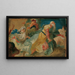 Aanbidding - Joseph Winterhalder de Jonge — ingelijst kunstwerk aan de muur