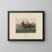 Hert van Swinhoe - Joseph Wolf — ingelijst kunstwerk aan de muur