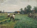 Tijd van de oogst - Joseph Wopfner — weergave van het kunstwerk