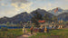 Procession at Walchensee - Joseph Wopfner — artwork view