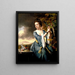 Elizabeth Mme John Bostock - Joseph Wright de Derby — framed artwork on a wall