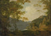 Landschap aan het meer - Joseph Wright de Derby — weergave van het kunstwerk