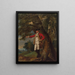 Portrait of Colonel Charles Heathcote - Joseph Wright of Derby — framed artwork on a wall