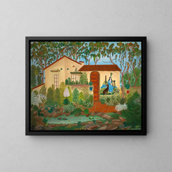 Cottage irlandais - Josephine Joy — ingelijst kunstwerk aan de muur