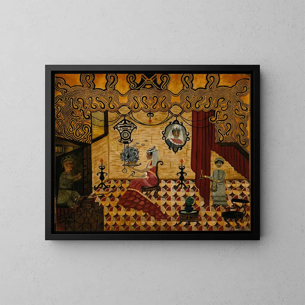 La Plaidoirie des prisonniers - Josephine Joy — ingelijst kunstwerk aan de muur