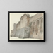 Le mur aurélien à Rome - Josephus Augustus Knip — ingelijst kunstwerk aan de muur