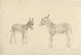 Two Donkeys - Josephus Augustus Knip — artwork view