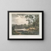 Cove aux huîtres, Virginia - Joshua Shaw — ingelijst kunstwerk aan de muur
