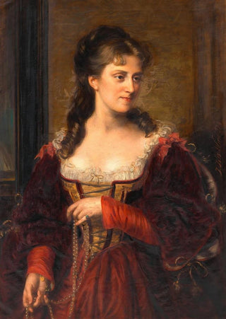Joszef Kiss - Josefine Domhart erste Frau Otto Wagners.webp
