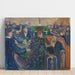 Reproductie van het schilderij Spelers in Monte Carlo - Edvard Munch