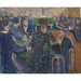 Reproductie van het schilderij Spelers in Monte Carlo - Edvard Munch