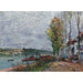 Reproductie van het schilderij Dag van de Mist in Saint-Mammès - Alfred Sisley