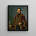 Portret van Antal Roch - Józef Bożetech Klemens — ingelijst kunstwerk aan de muur