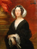 Portrait of Albertina du Bois - Józef Delin — artwork view