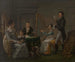 Leçon de harpe - Jozef Geirnaert — weergave van het kunstwerk