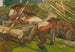 Houthakkers - Jozef Hanula — weergave van het kunstwerk