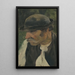 Vieux - Jozef Hanula — ingelijst kunstwerk aan de muur