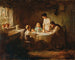 Bénédiction de la table - Jozef Israëls — weergave van het kunstwerk