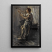 David - Jozef Israëls — ingelijst kunstwerk aan de muur