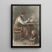 De schoenmaker - Jozef Israëls — ingelijst kunstwerk aan de muur