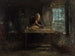 De genade vóór de maaltijd - Jozef Israëls — weergave van het kunstwerk