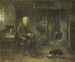 Binnenkant van een boerenhut - Jozef Israëls — weergave van het kunstwerk