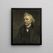 Louis Jacques Veltman 1817-1907 Acteur - Jozef Israëls — ingelijst kunstwerk aan de muur