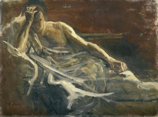 Saul - Jozef Israëls — weergave van het kunstwerk