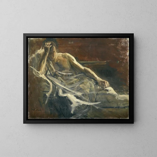 Saul - Jozef Israëls — ingelijst kunstwerk aan de muur