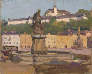 Fulnek - Jozef Teodor Mousson — weergave van het kunstwerk