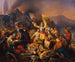De herovering van Ofen uit handen van de Turken in 1686 - József von Molnár — weergave van het kunstwerk