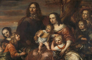 Jrgen Ovens - A couple with six children.webp