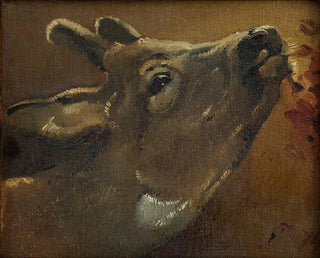 Studie van een hert - Jørgen Roed — weergave van het kunstwerk