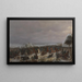 Gevecht bij Vorbasse op 29 februari 1864 - Jørgen Sonne — ingelijst kunstwerk aan de muur