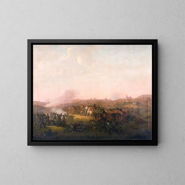 Bataille de Sehested - Jørgen Sonne — ingelijst kunstwerk aan de muur