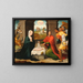 Aanbidding der herders - Juan Correa de Vivar — ingelijst kunstwerk aan de muur