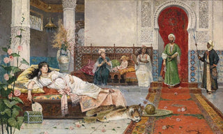 Juan Gimnez Martn - Visit to the Harem.webp