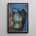 Abstractie - Juan Gris — ingelijst kunstwerk aan de muur