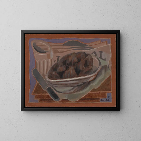 De vijgen - Juan Gris — ingelijst kunstwerk aan de muur