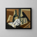 La nappe blanche - Juan Gris — ingelijst kunstwerk aan de muur