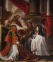 De communie van heilige Thérèse - Juan Martín Cabezalero — weergave van het kunstwerk